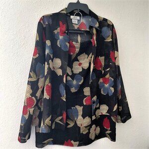 VINTAGE AGB BYER CALIFORNIA  FLORALSKIRT SET